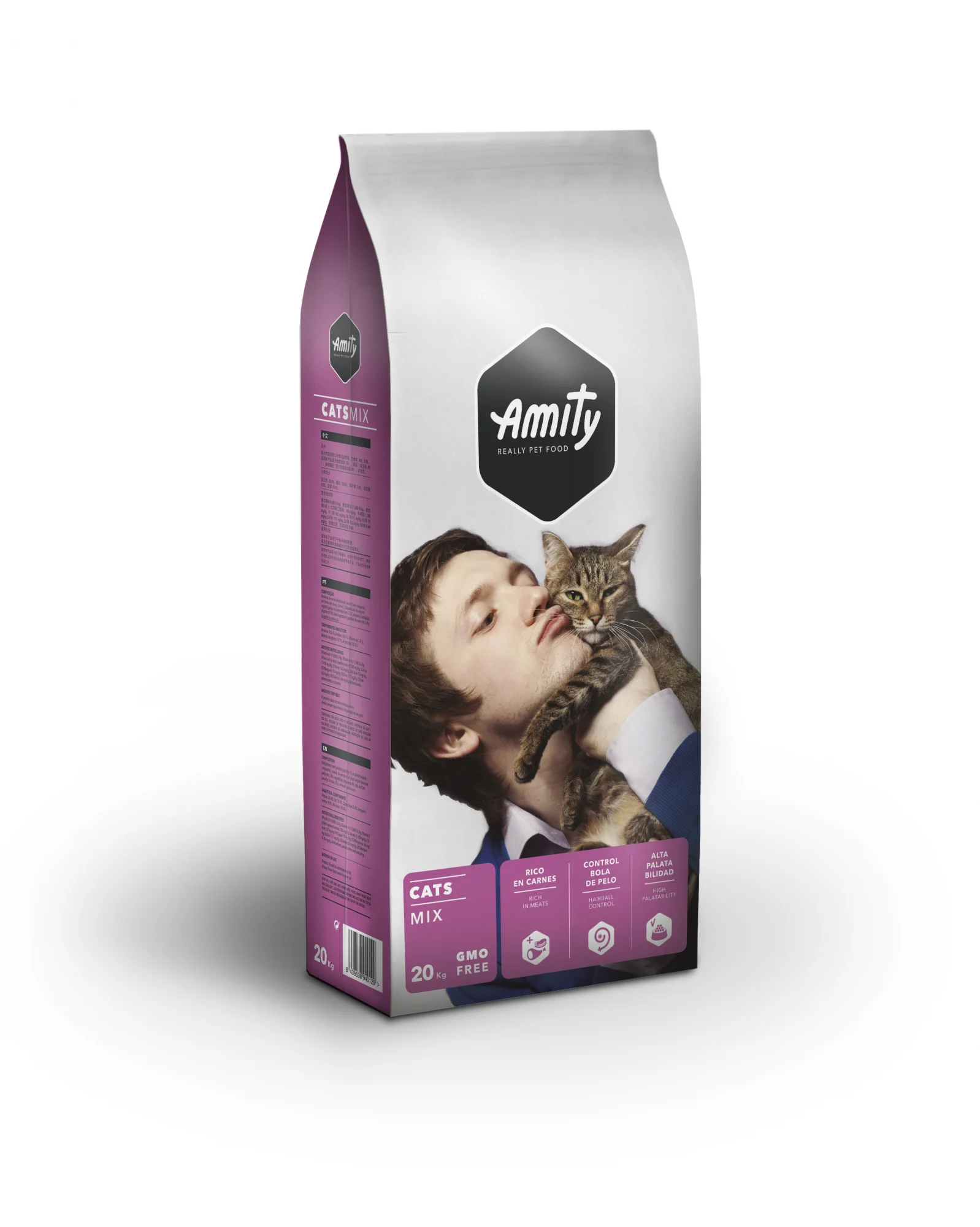 amity chat 20kg cats mix